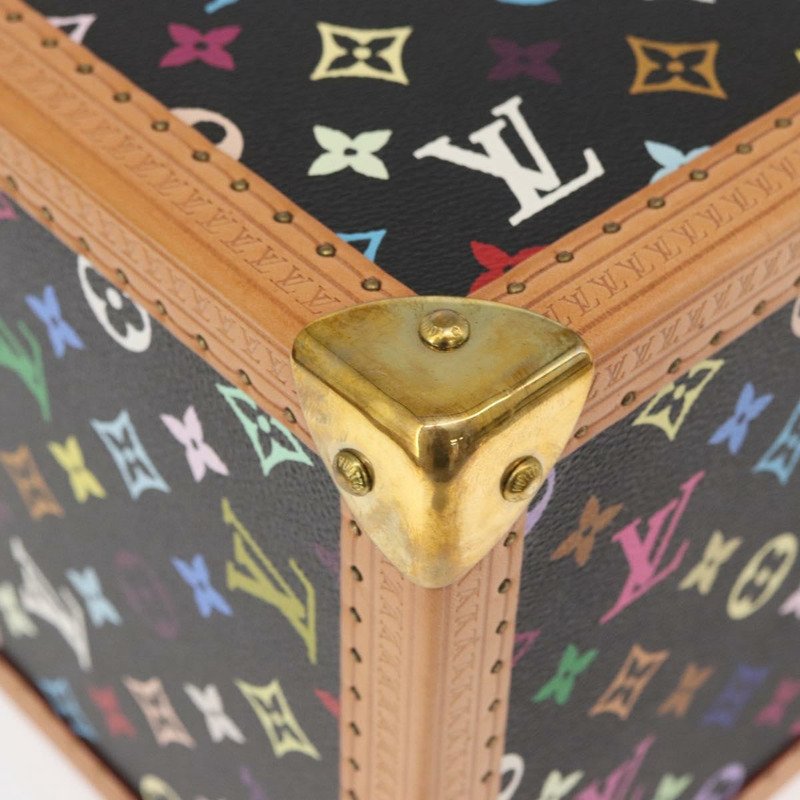 【日本直送】路易威登 Monogram Multicolor Boite Pharmacy Pouch 黑色 LV Auth yk20405SM-15