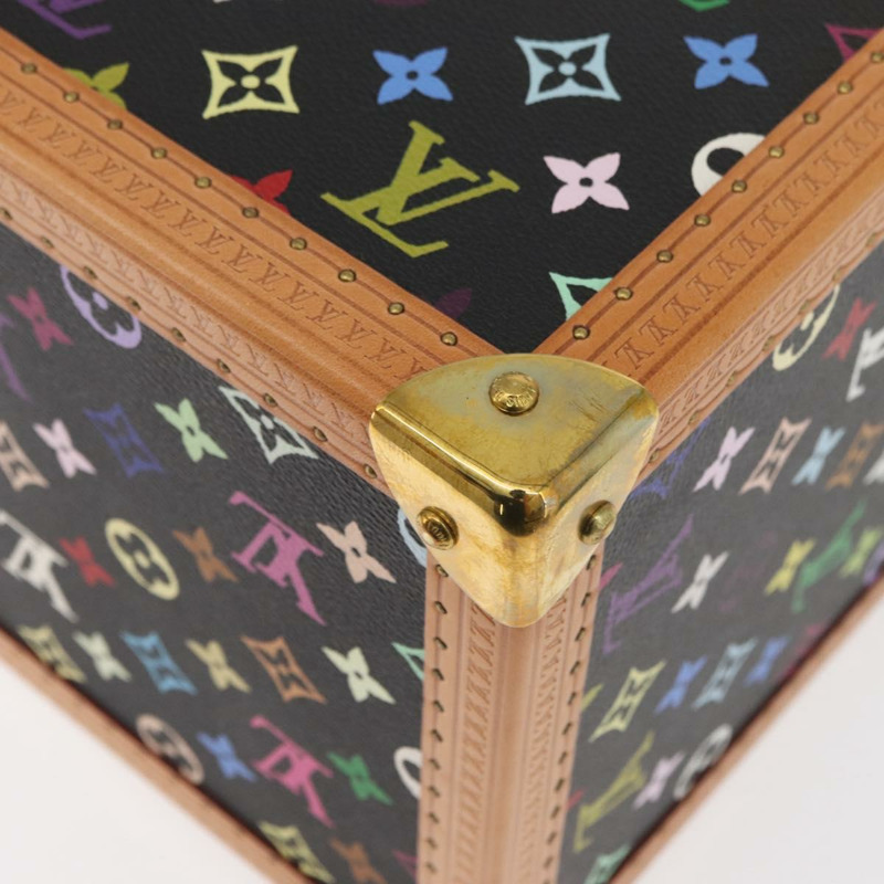 【日本直送】路易威登 Monogram Multicolor Boite Pharmacy Pouch 黑色 LV Auth yk20405SM-18