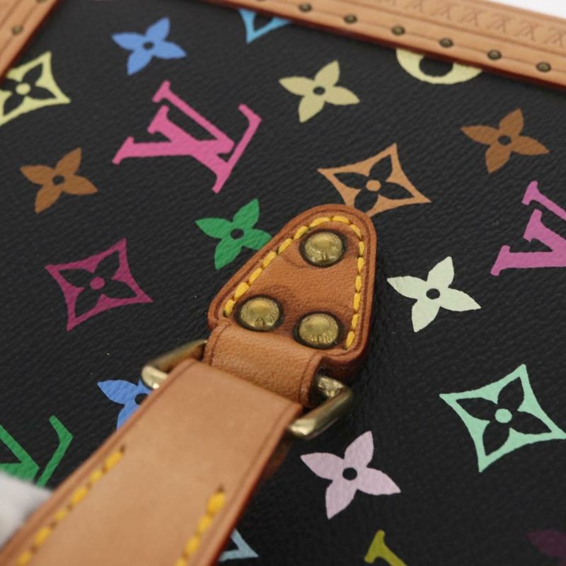 【日本直送】路易威登 Monogram Multicolor Boite Pharmacy Pouch 黑色 LV Auth yk20405SM-21