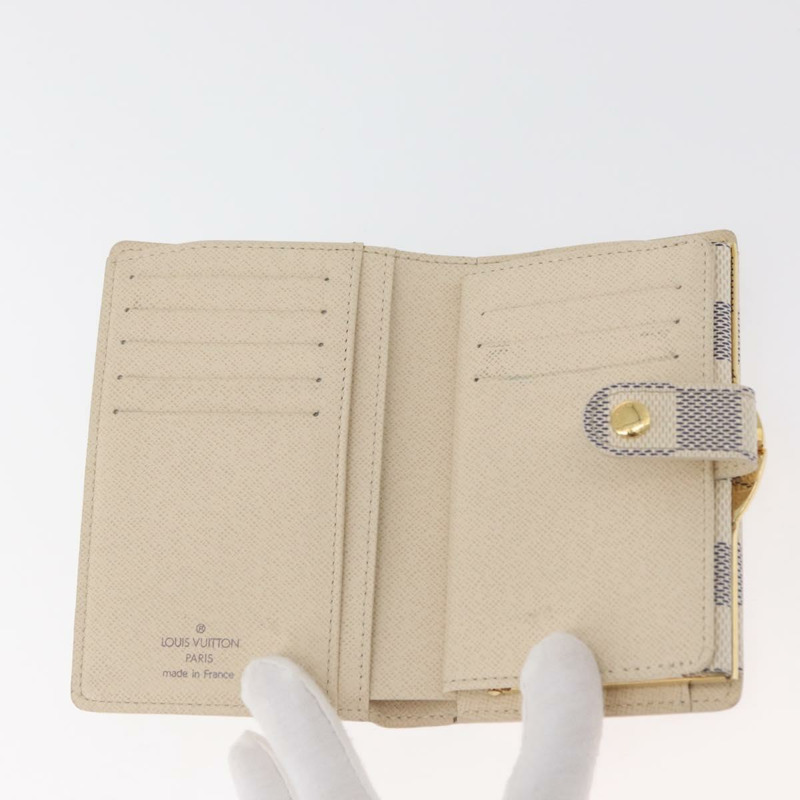 【日本直送】路易威登 Damier Azur Portefeuille Viennois 錢包 N61676 LV 正品 182319V-7