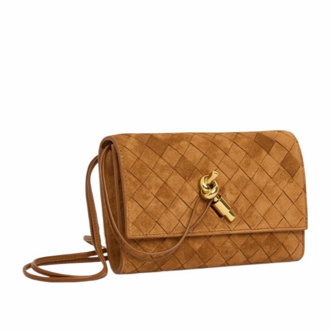 Bottega Veneta 女士 Andiamo 翻蓋單肩包均碼碼19cm*4cm*12.5cm-2
