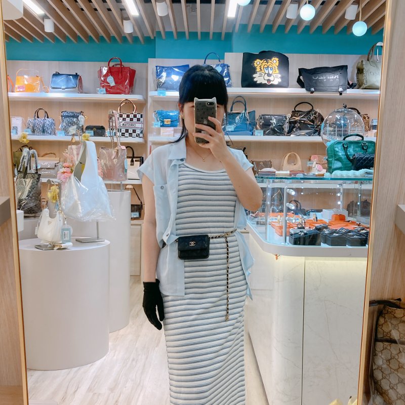 TW3470 Chanel 香奈兒 腰包 腰鏈 鏈條 包包小掛件 魚子醬牛皮 黑色 金扣 CC Logo Chain Belt Bag Caviar Black x GHW-1