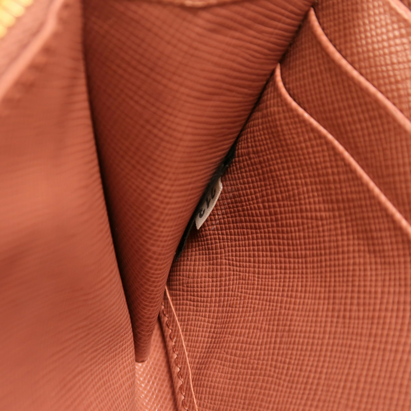 PRADA Saffiano皮革Zipper Long Wallet長錢包-8