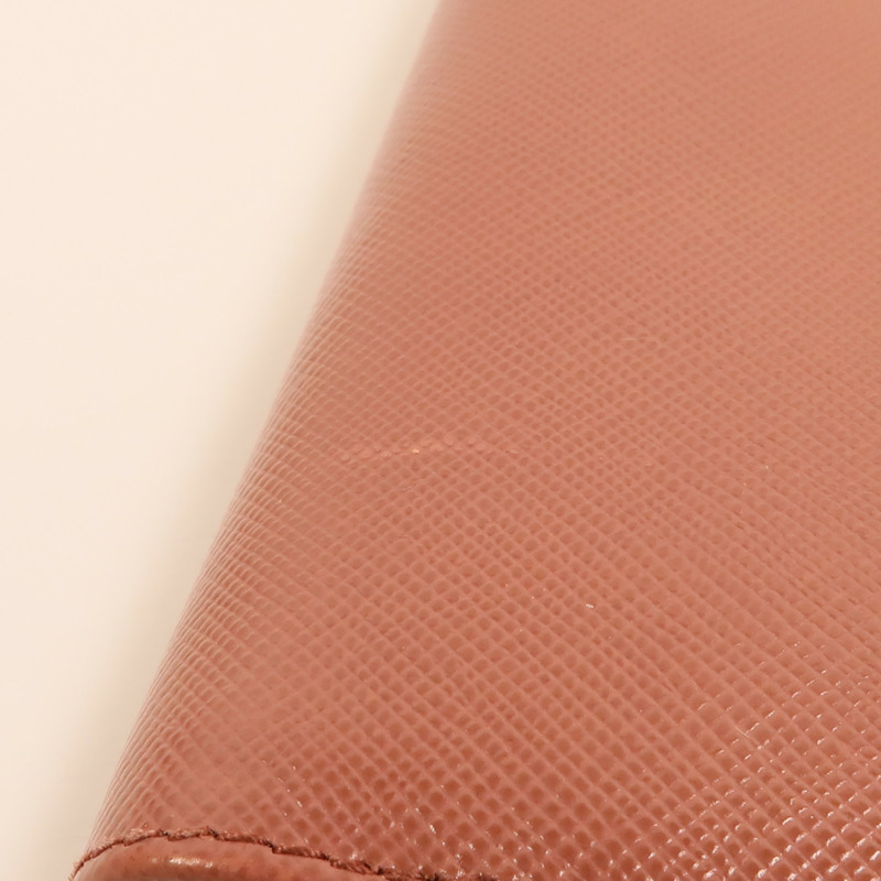 PRADA Saffiano皮革Zipper Long Wallet長錢包-14