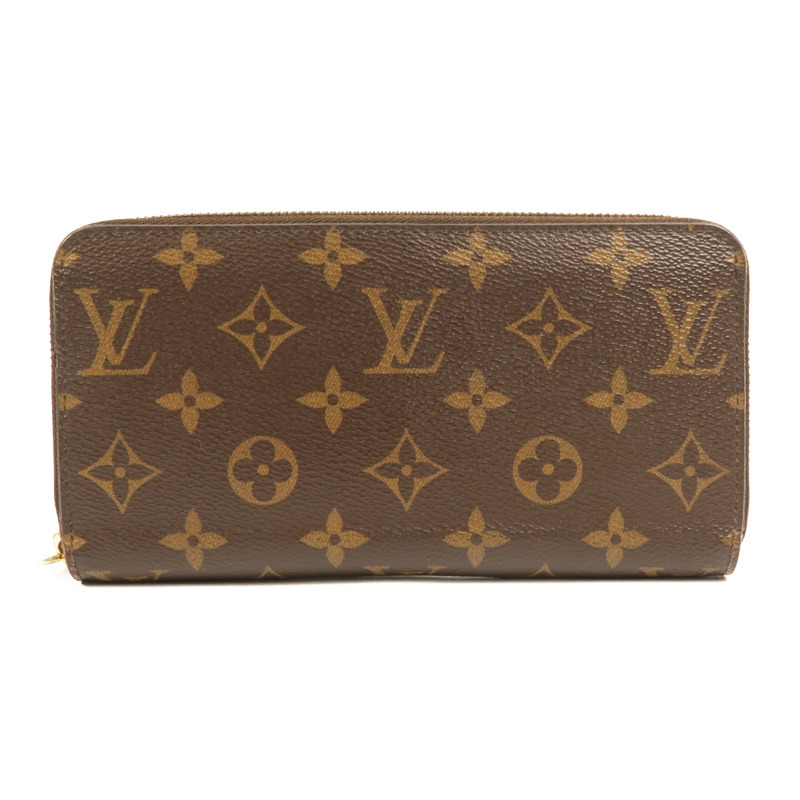 LOUIS VUITTON Monogram Zipper Long Wallet長錢包-0