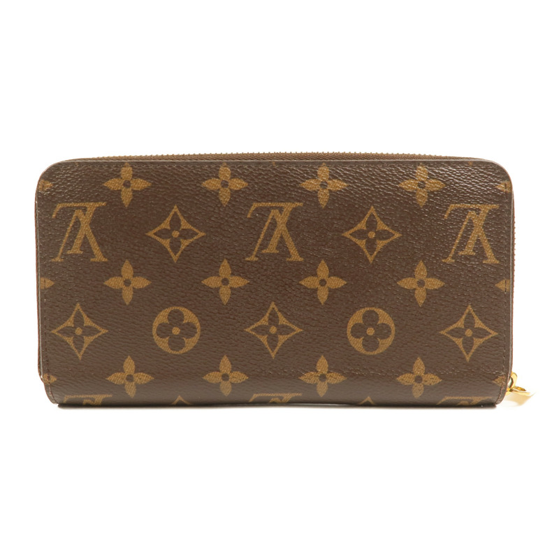 LOUIS VUITTON Monogram Zipper Long Wallet長錢包-1