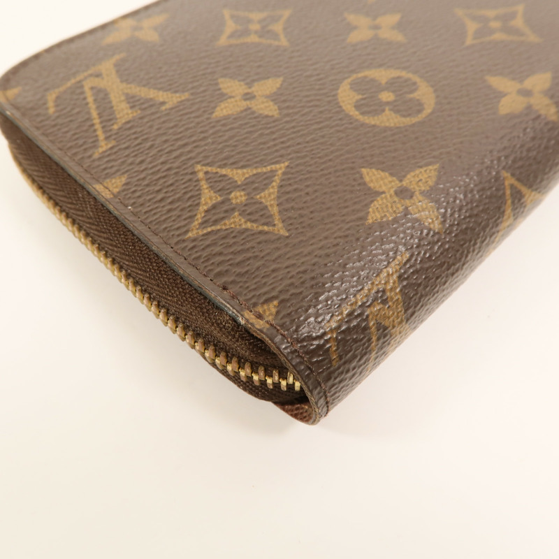 LOUIS VUITTON Monogram Zipper Long Wallet長錢包-11
