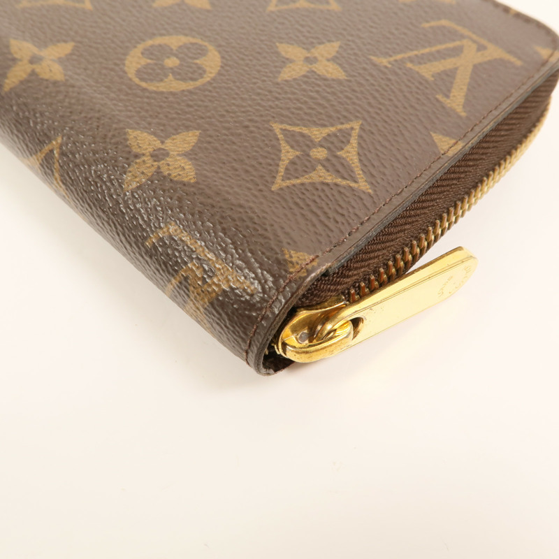 LOUIS VUITTON Monogram Zipper Long Wallet長錢包-12