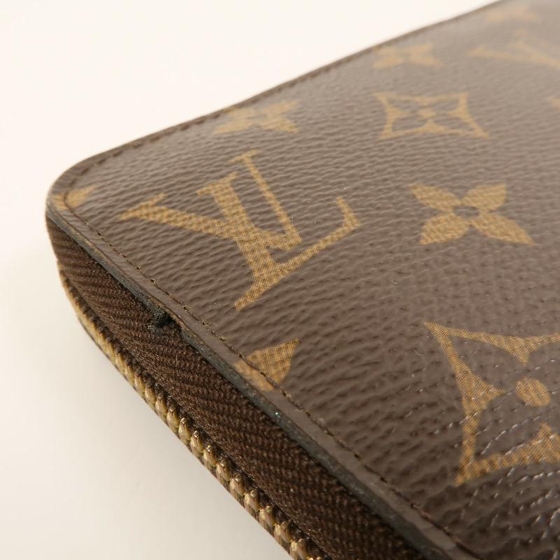 LOUIS VUITTON Monogram Zipper Long Wallet長錢包-14