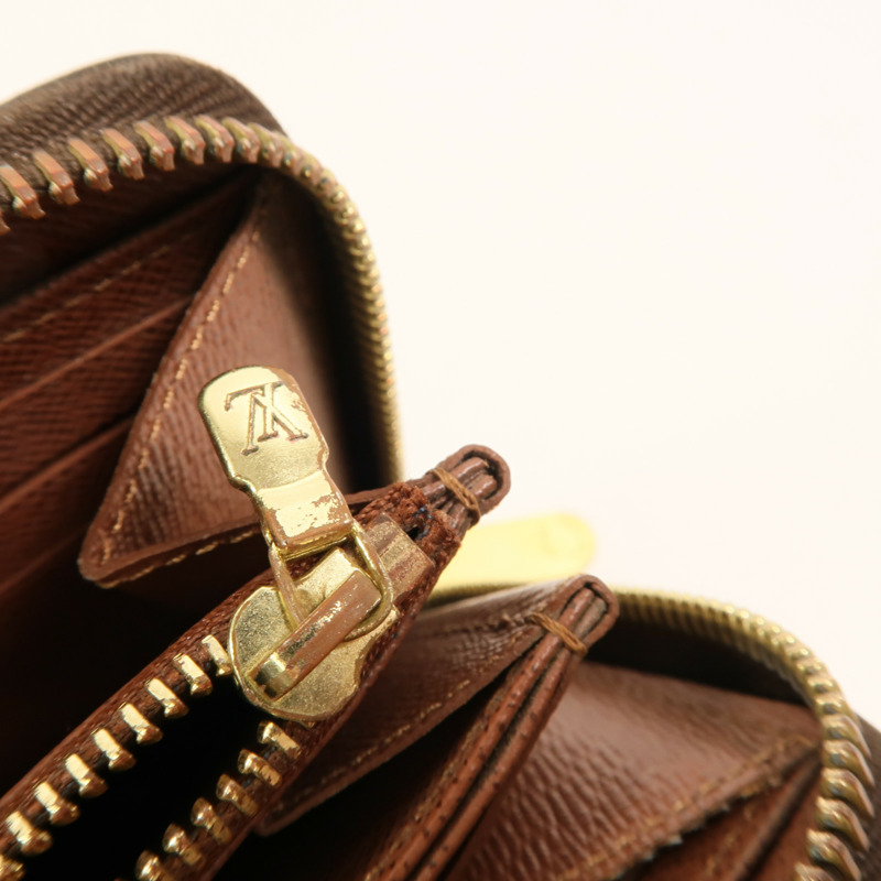 LOUIS VUITTON Monogram Zipper Long Wallet長錢包-15