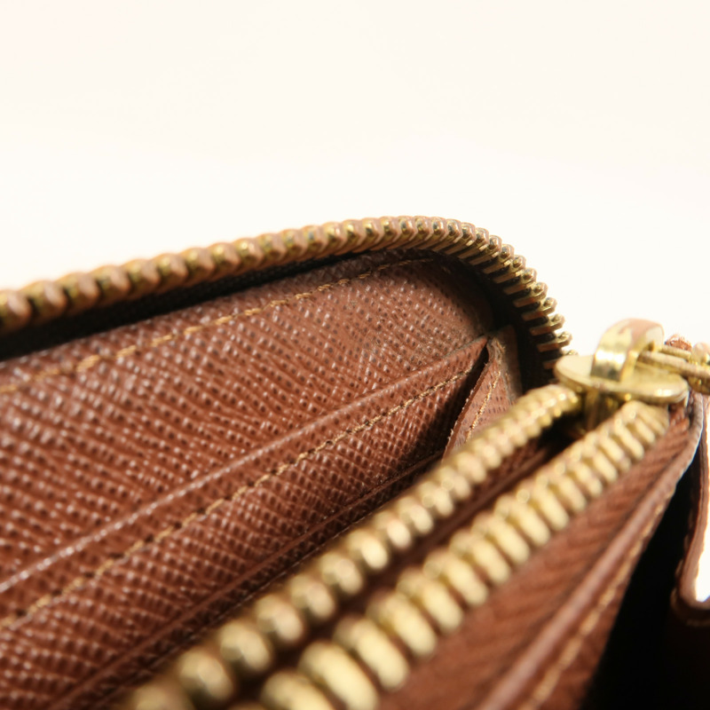 LOUIS VUITTON Monogram Zipper Long Wallet長錢包-16