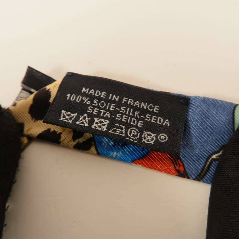 HERMES 絲質Twilly Doll絲巾-4