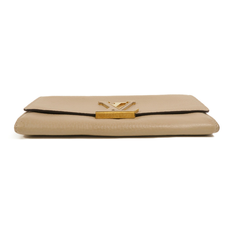LOUIS VUITTON 牛皮皮革Capucines長錢包-3