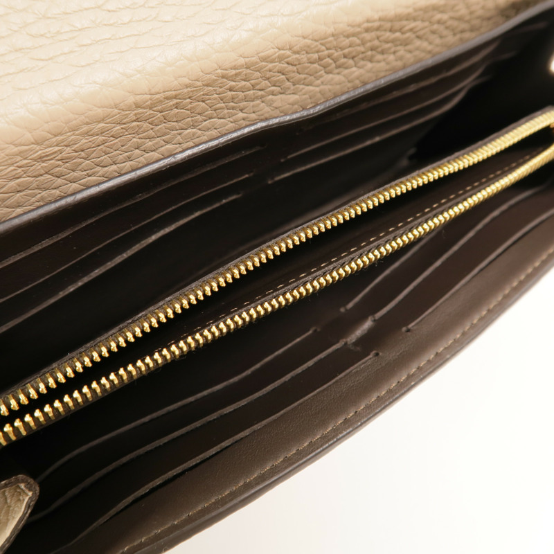 LOUIS VUITTON 牛皮皮革Capucines長錢包-6