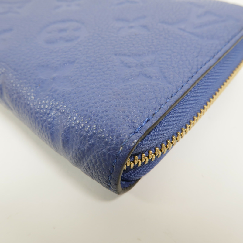 LOUIS VUITTON Monogram Empreinte Zipper Long Wallet長錢包-11