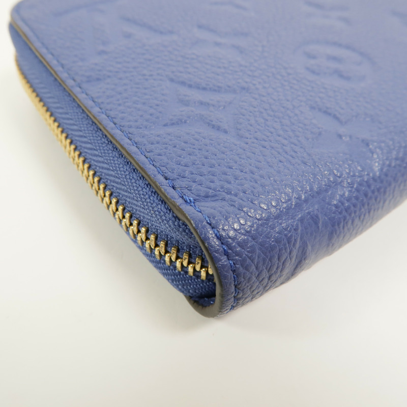 LOUIS VUITTON Monogram Empreinte Zipper Long Wallet長錢包-12