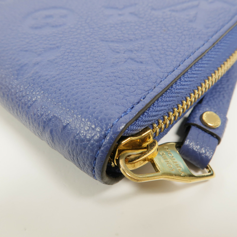 LOUIS VUITTON Monogram Empreinte Zipper Long Wallet長錢包-13