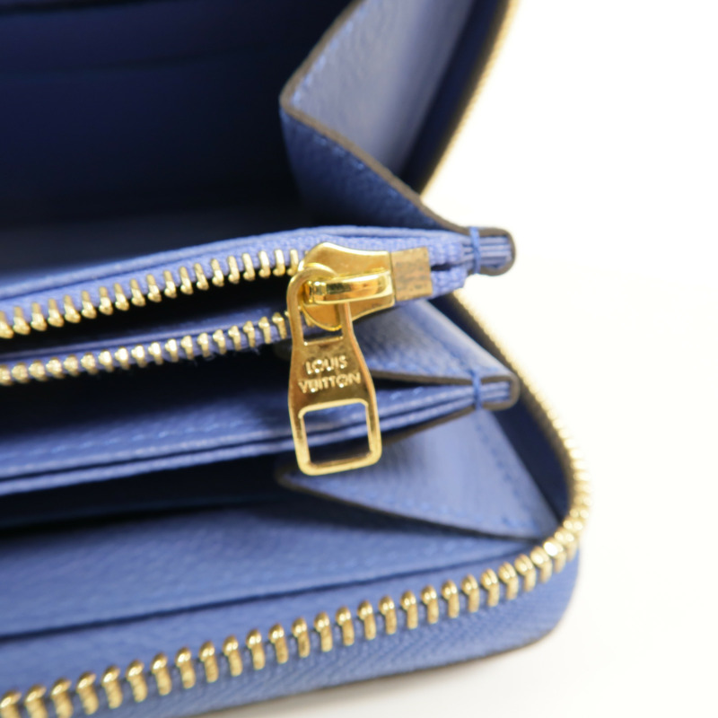 LOUIS VUITTON Monogram Empreinte Zipper Long Wallet長錢包-15