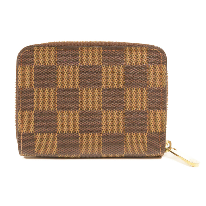 LOUIS VUITTON Damier Zippy Coin Purse金扣零錢包-1