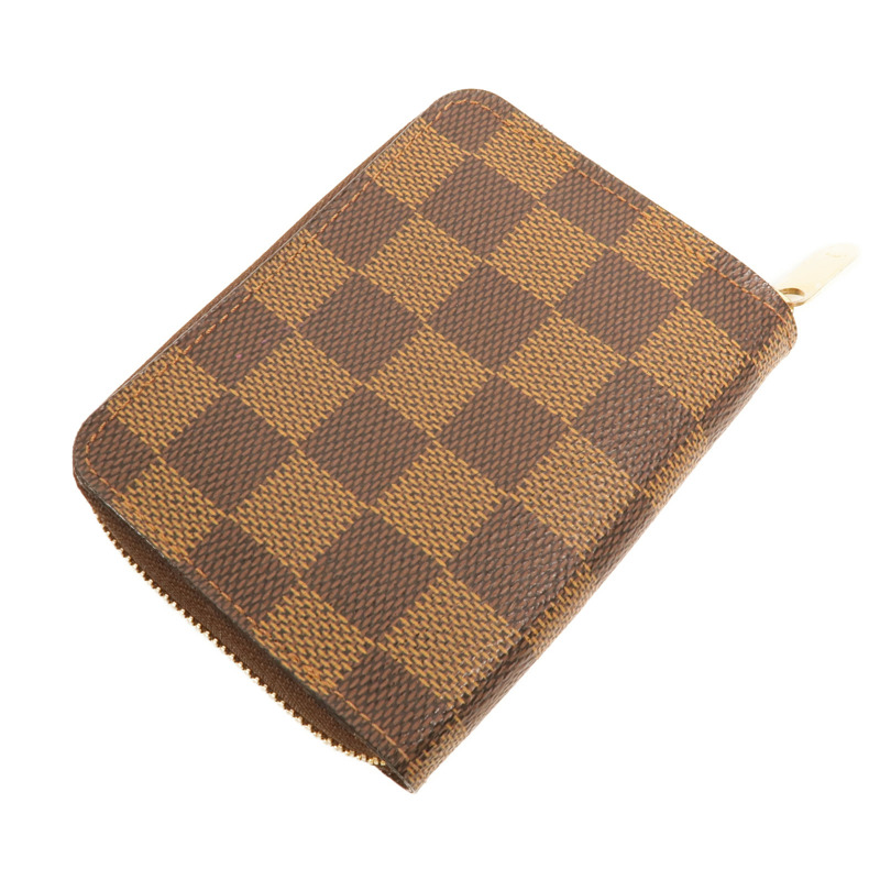LOUIS VUITTON Damier Zippy Coin Purse金扣零錢包-5