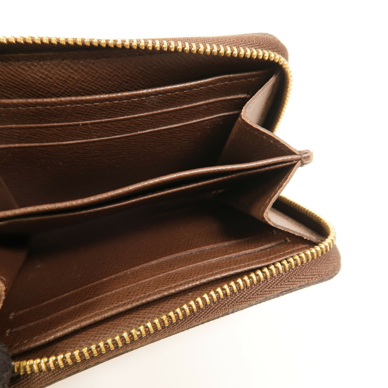 LOUIS VUITTON Damier Zippy Coin Purse金扣零錢包-6
