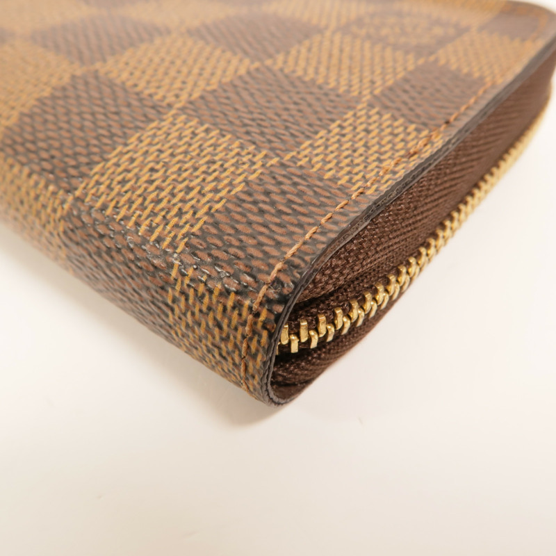 LOUIS VUITTON Damier Zippy Coin Purse金扣零錢包-10