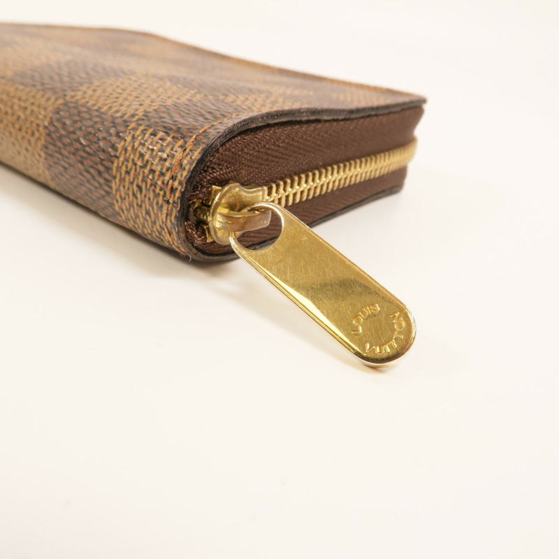LOUIS VUITTON Damier Zippy Coin Purse金扣零錢包-14