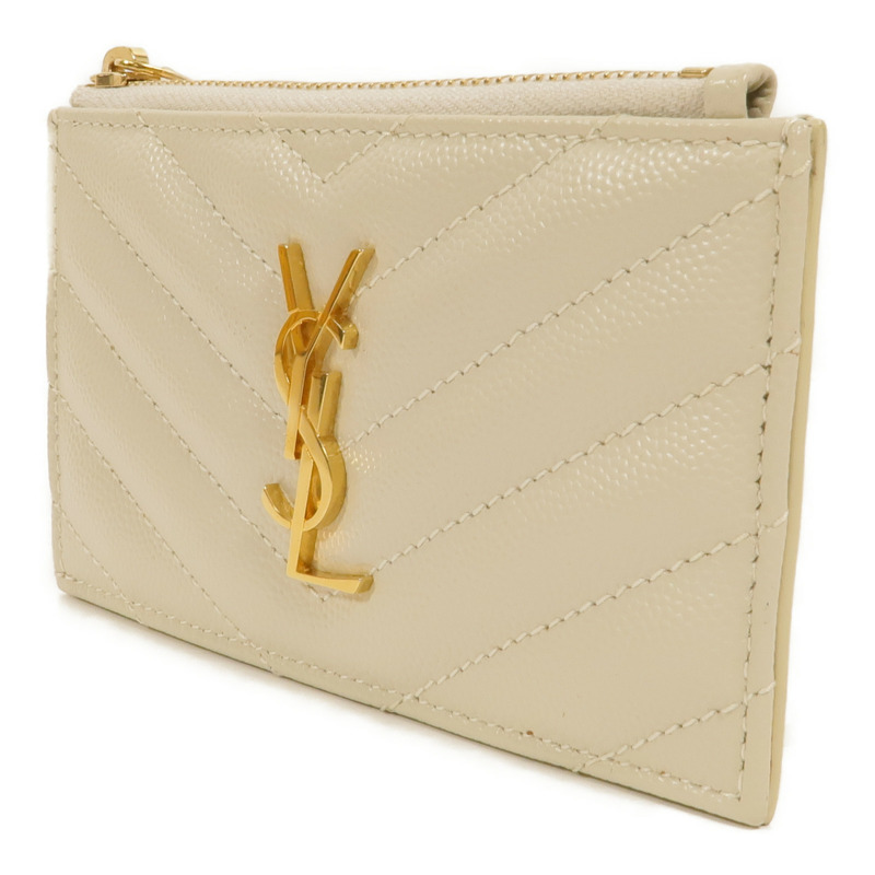YVES SAINT LAURENT 牛皮皮革Card Case卡片套-2