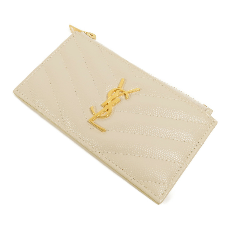 YVES SAINT LAURENT 牛皮皮革Card Case卡片套-4