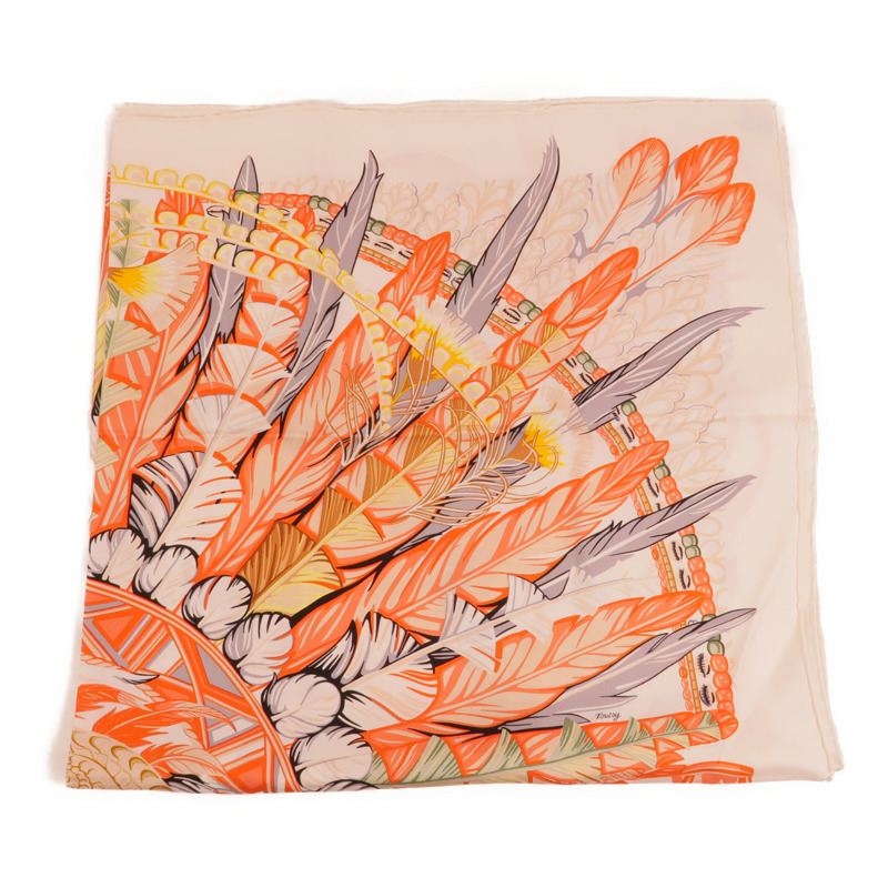HERMES 絲質Scarf 90X90絲巾-2