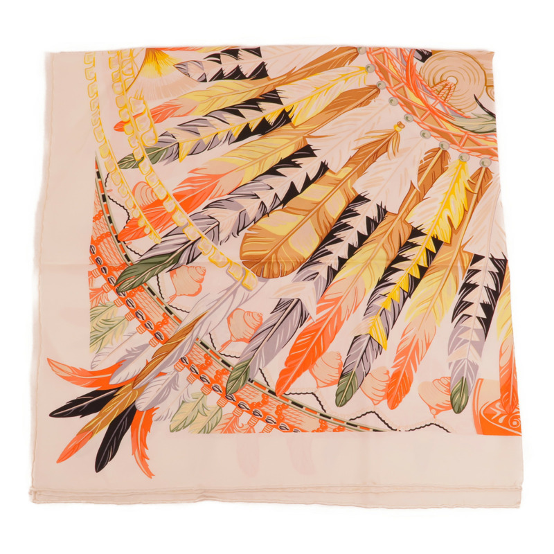 HERMES 絲質Scarf 90X90絲巾-3