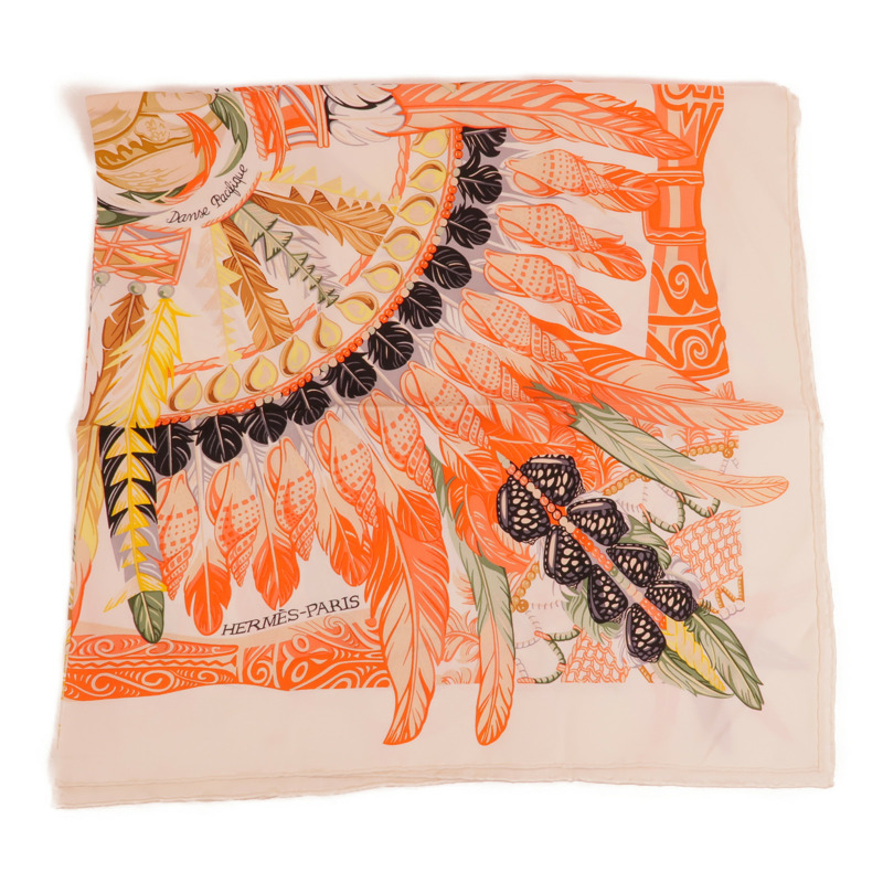 HERMES 絲質Scarf 90X90絲巾-4