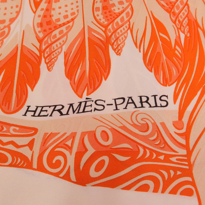 HERMES 絲質Scarf 90X90絲巾-5