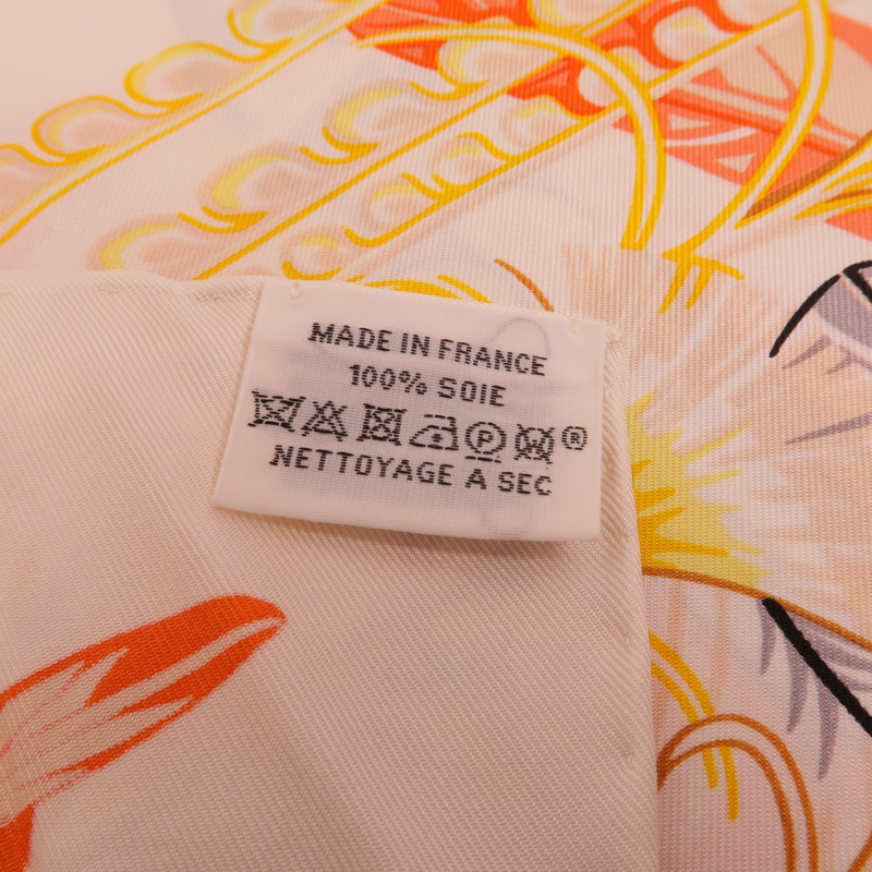 HERMES 絲質Scarf 90X90絲巾-8