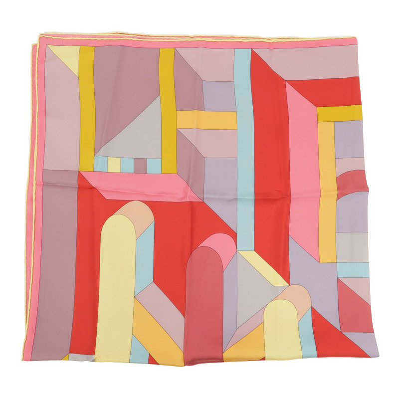 HERMES 絲質Scarf 90X90絲巾-1