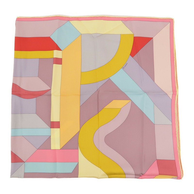 HERMES 絲質Scarf 90X90絲巾-3