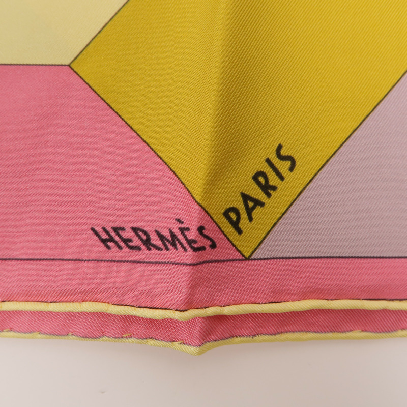 HERMES 絲質Scarf 90X90絲巾-5