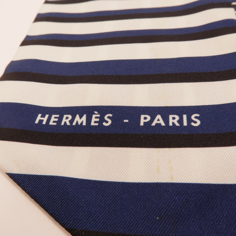 HERMES 絲質Maxi Twilly絲巾-4