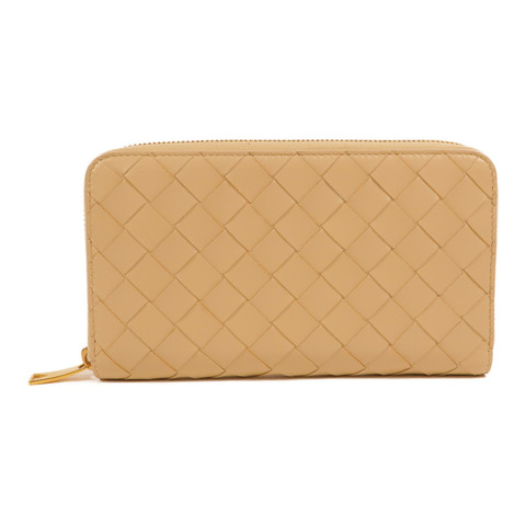 BOTTEGA VENETA 羊皮皮革Zipper Long Wallet長錢包