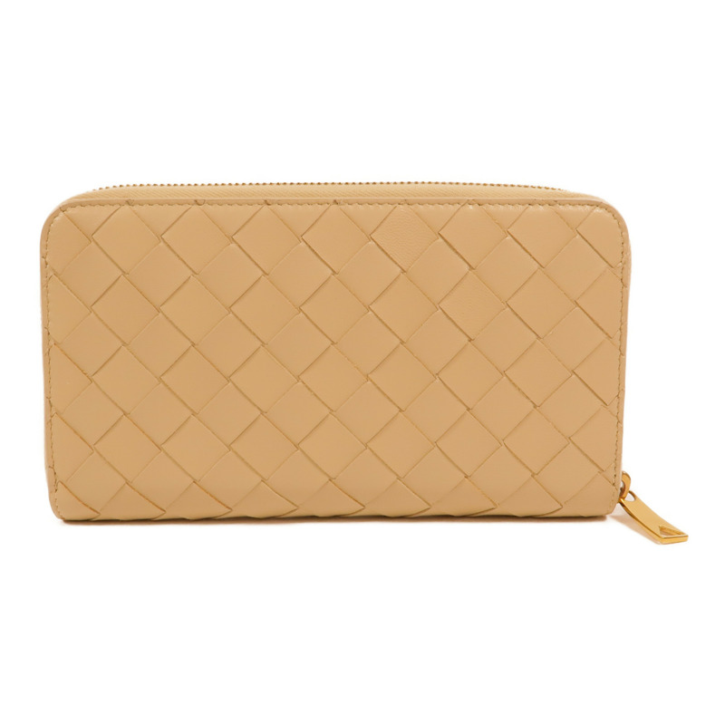 BOTTEGA VENETA 羊皮皮革Zipper Long Wallet長錢包-1