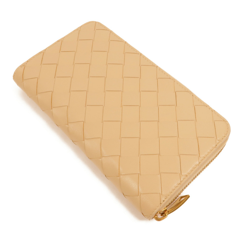 BOTTEGA VENETA 羊皮皮革Zipper Long Wallet長錢包-5