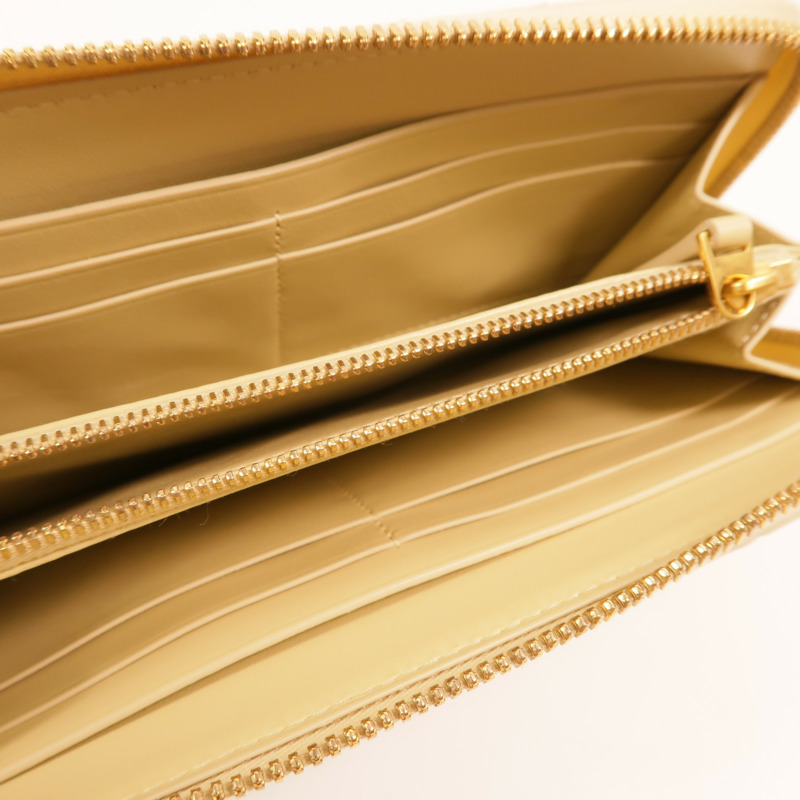 BOTTEGA VENETA 羊皮皮革Zipper Long Wallet長錢包-6