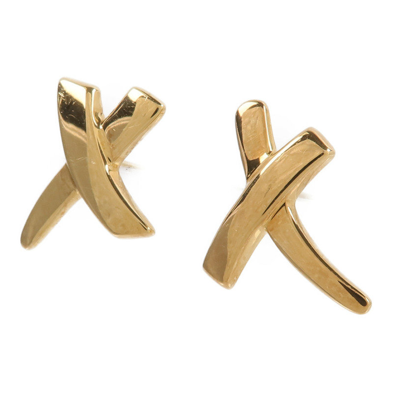 TIFFANY&CO 18K黃金Picasso Kiss Earring耳環-1