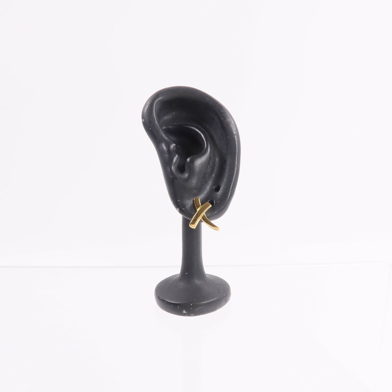 TIFFANY&CO 18K黃金Picasso Kiss Earring耳環-7