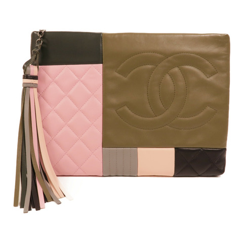 CHANEL 羊皮皮革Clutch Bag手拿包