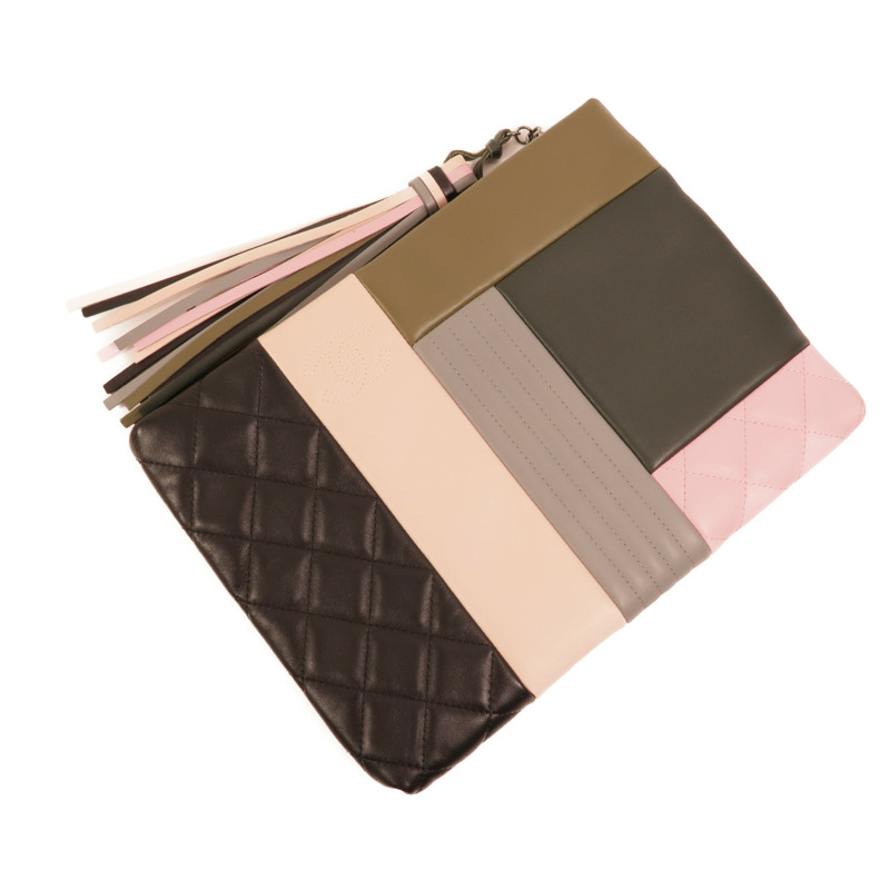 CHANEL 羊皮皮革Clutch Bag手拿包-5