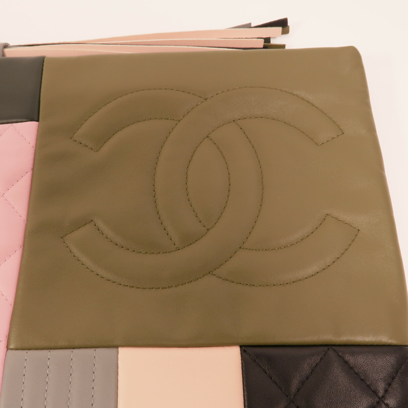 CHANEL 羊皮皮革Clutch Bag手拿包-9