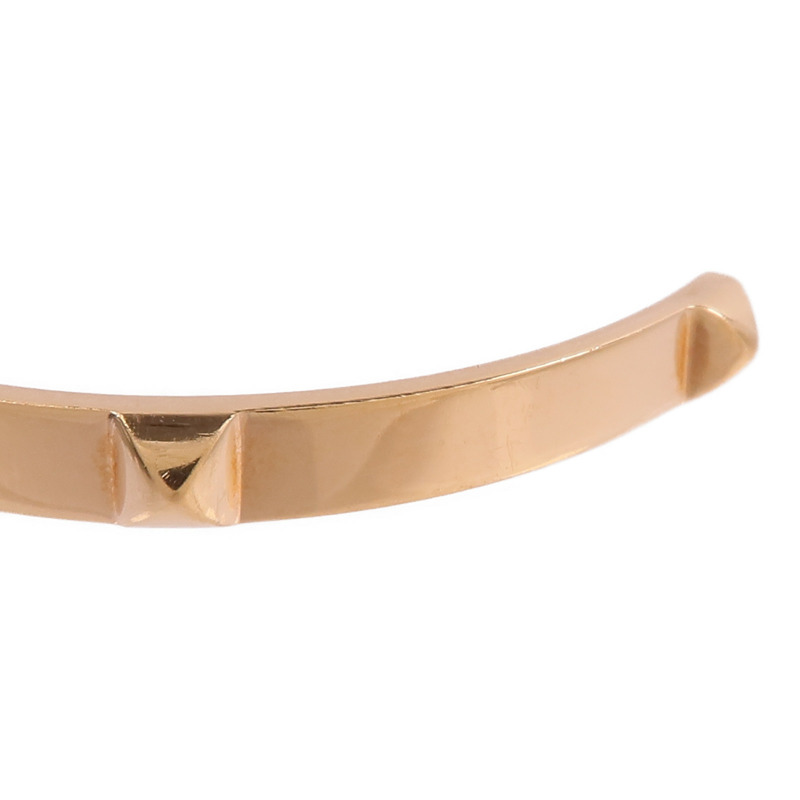 HERMES 18K玫瑰金Mini Clous Bracelet手鐲-5