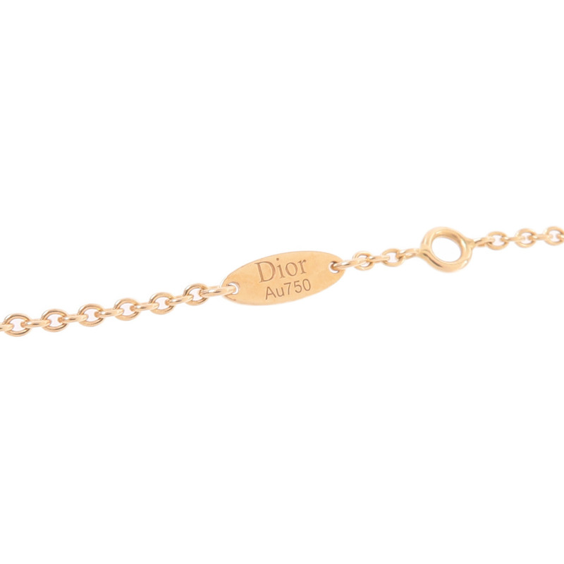 Dior 18K玫瑰金Rose Des Vents紅玉髓手鏈-6