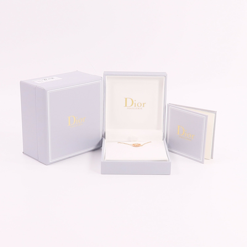 Dior 18K玫瑰金Rose Des Vents紅玉髓手鏈-8